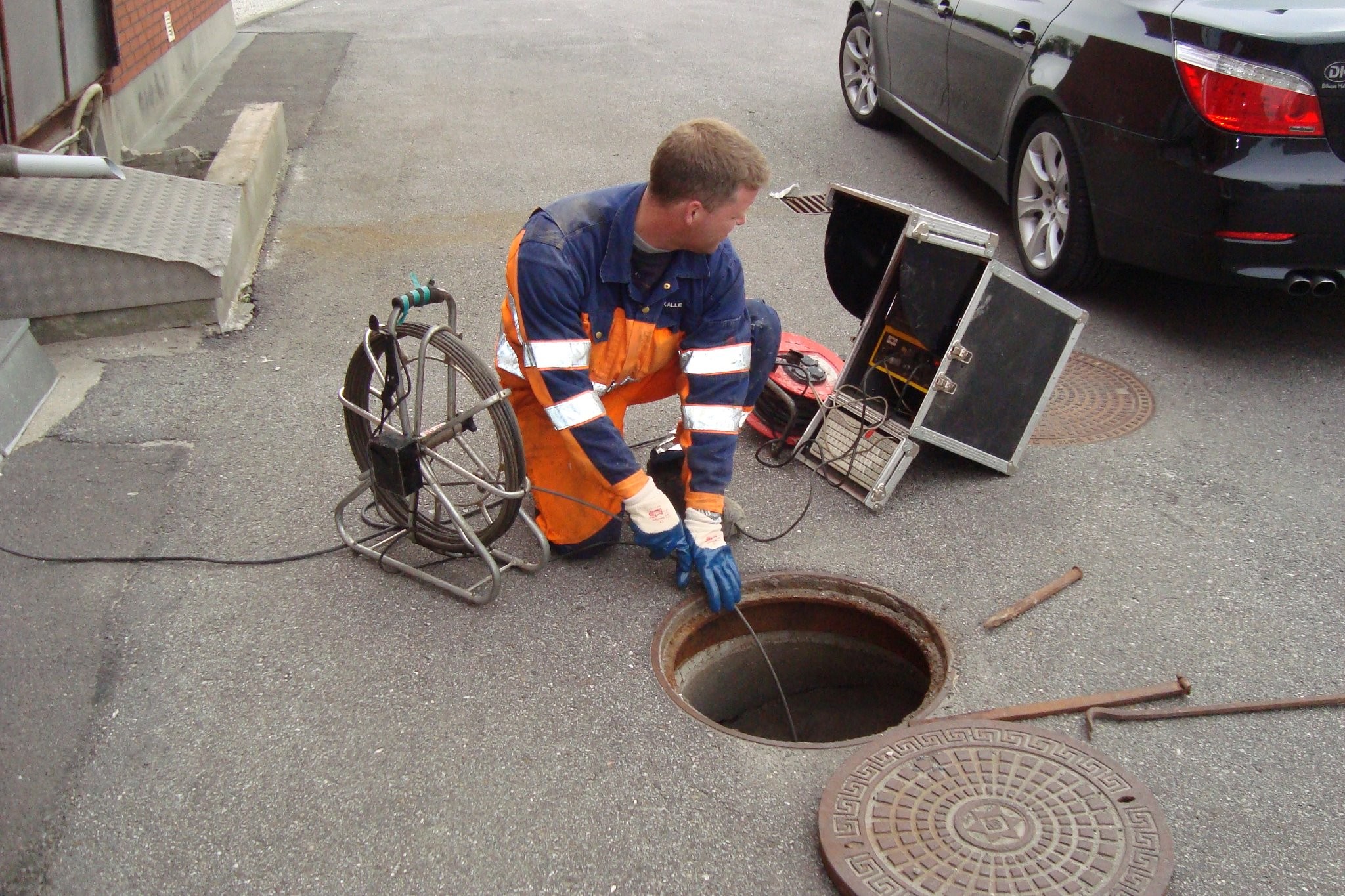 TV inspektion af kloakker i Hvalpsund